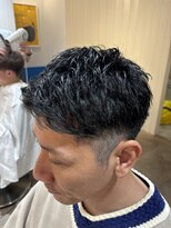 アメラボ(AmeLab)&nbsp;名古屋天白区梅ヶ丘大人メンズショートツーブロック