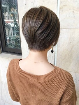 ランプ(Lamp) くびレイヤーグレーベージュニュアンスカラー白髪染め白髪ぼかし