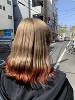 インデックスヘアーユー 錦糸町店(in'dex hair - U)&nbsp;フォックスカラー[錦糸町/錦糸町ブリーチ/ハイトーン/派手髪]