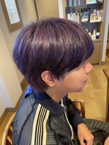 ユウヘアー 石川橋店(U Hair)&nbsp;パープルスタイル/ブリーチ/学割U24