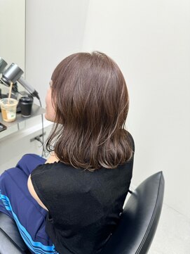 ガリカ 大名(Gallica) <オバマ>伸ばしかけミディアムに色素薄め透明感オリーブベージュ