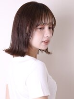 グラシアス(gracias) デザインカラーレイヤーカットウェットヘアオリーブベージュ0805