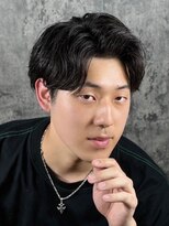 プレミアムバーバー 表参道店(PREMIUM BARBER produce by HIRO GINZA)&nbsp;ニュアンスパーマセンターパート