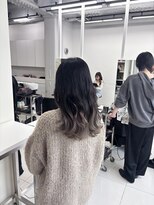 アライブ ハラジュク(ALIVE harajuku)&nbsp;【ALIVE 夕貴】シルバーベージュグラデーションカラー