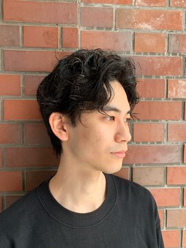 キーチェ 梅田中崎町(keych) センターパート/ウェーブヘア[中崎町/梅田駅］