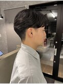 毛流れパーマ