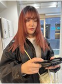 ルーツカラーでpink hair 【mayu】