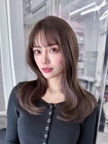 フィヴェント(Fivent) 美髪韓国レイヤーイメチェン似合わせチェリーブラウンミニウルフ