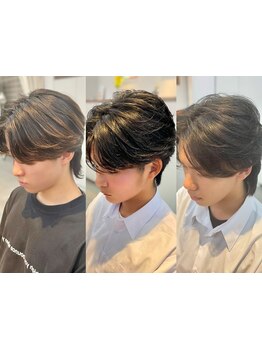 ONもOFFも自分らしいカッコよさとメリハリを。動きが出てスタイリングしやすいメンズパーマもオススメ