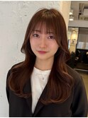 レイヤーカットミディアムレイヤー顔周りレイヤーロングレイヤー