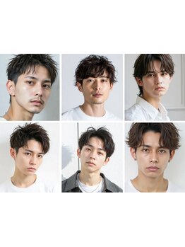 [シャンプー+cut\3500][cut+カラー\5900]メンズ限定クーポン多数◎最旬トレンド/ビジネスstyleもお任せ