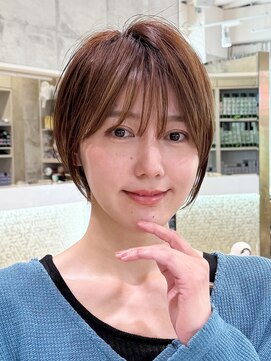 グランド(GRAND) ショートボブ髪型30代40代50代前髪あり前髪無し面長丸顔【西村ss