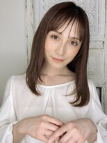 カバーヘア ブリス 上尾西口店(COVER HAIR bliss) 透明感カラー×艶髪★フェアリーレイヤ/髪質改善/小顔ヘアp上尾