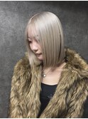 タッセルボブ　ブロンド