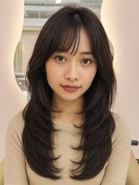 アンベル(ANBEL)&nbsp;ブリーチハイライト髪質改善ダブルカラーレイヤーカット