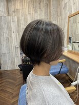 アンサ 城陽寺田店(ANSA)&nbsp;ショートボブコントラストハイライト