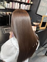 シャルム バイ アローズ 久留米店(CHARM BY AROSE)&nbsp;耳かけ大人かわいいモーヴカラー艶カラー30代40代50代