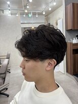 ルリアン 元住吉店(Le'lien)&nbsp;フェザーパーマ/メンズパーマ/パーマスタイル/元住吉駅