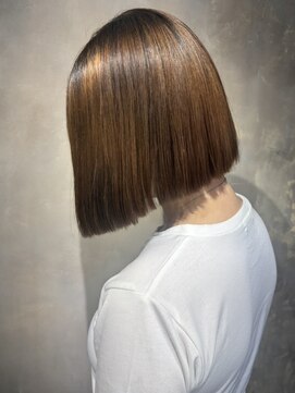 ザ ヘア ディードットログ(The hair D.Log) タッセルボブ 縮毛矯正 髪質改善 カット 大和八木