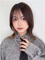 イーストハムネオ(EAST HAM NEO) ミディアムレイヤー/イヤリングカラー/ベージュ