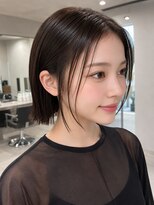 レリーアト 西宮北口(Rely ATO)&nbsp;西宮/ハッシュカット/グレージュ/デザインカラー
