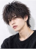 束感×マッシュウルフ×無造作毛流れ