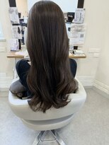 シルエット 美容室&nbsp;【ブリーチなし】ヘーゼルオリーブ