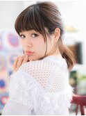 【macaron】オシャレ女子定番☆　くるりんぱアレンジ♪