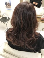 ヘアーアンドメイク ドレス(DRESS)&nbsp;ゆるふわモテ髪　ラズベリーピンク