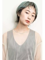 ベラ(BELLA)&nbsp;BELLA★ターコイズカラー×ショートウルフ