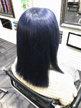 ミミック (mimic) ぱっつんネイビーカラーTRICKstyle!