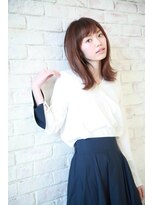 ヘアーアンドメイク アズール 志木店(Hair&Make Azur) 【Azur志木】大人女子 好感度◎ 動きのあるセミディ