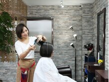 ミライ ヘアーサロン(MIRAI hairsalon)の雰囲気（マンツーマンで丁寧に仕上げます!!）