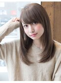 小顔ストレート