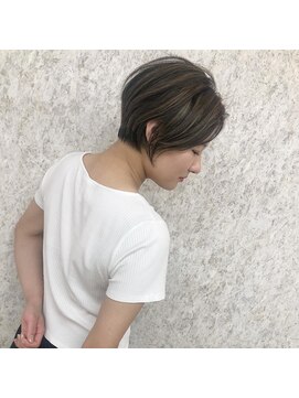 ノア ヘアデザイン 町田店(noa Hair Design) ハイライト×ショート