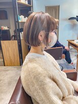 ネイヴィル オモテサンドウ(navile omotesando)&nbsp;☆ブリーチなしシアーベージュ☆20代30代40代