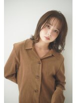 ソワンドゥブレス 瓜破店(soin de brace)&nbsp;ニュアンスカラー外ハネショート