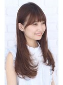 【三軒茶屋 美容院】艶感ストレート×透明感×フェミニン