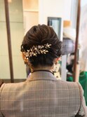 ショートのアップスタイル