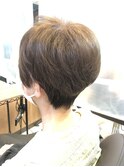 マロンベージュ/グレイヘア/ショート[大島/大島駅]