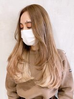 アイティーバイアルバム 八王子店(IT by ALBUM)&nbsp;レイヤーブロンドベージュ_ヘルシースタイル_ba325132