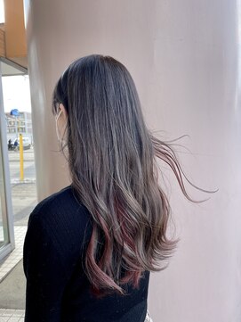 フェリエットバイビークール(feliette by Be-COOL) 【デザインカラー】ハーフバレイヤージュインナーカラー