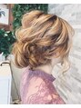 アグ ヘアー エッジ 昭和店(Agu hair edge) お呼ばれヘアアレンジ★.。ゆるふわ。
