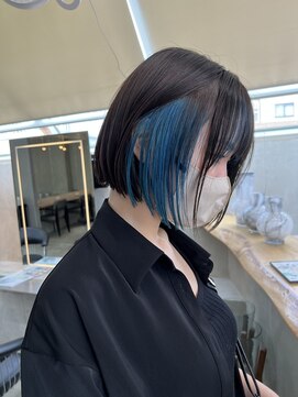 ロンド 表参道店(Lond) 【Lond表参道倉崎涼】ミニボブ一番上手い！ミルクティーベージュ