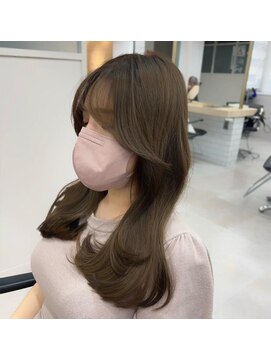 ルアナ ヘア アンド トリートメント(Luana) 韓ヘア☆レイヤードカット　#奥村