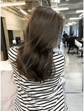 アリュウル 表参道(ALLURE) 上品グレージュ韓国ヘアくびれヘアレイヤーカットデジタルパーマ