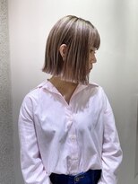 マイル 渋谷(mile)&nbsp;切りっぱなしボブ×ローライト