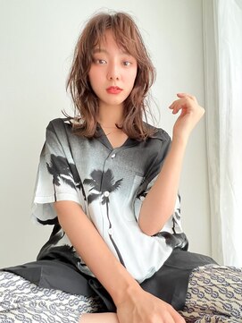 ロジッタ(ROJITHA) 【ROJITHA表参道原宿】アッシュベージュ×顔まわりレイヤー