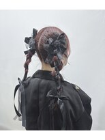 ヘアメイク シンティア(Hair make Cintia.) リボンアレンジヘア