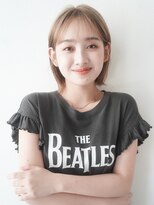 ガーランドツー(Garland 2F)&nbsp;◎くびれヘア小顔カット外ハネレイヤーボブ大人ブリーチ